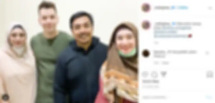Stefan William dan Celine Evangelista dipuji usai kepergok ikut pengajian Ustaz Riza