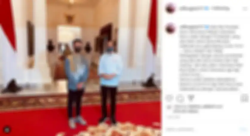 Sikap Raffi Ahmad mendadak dibanding-bandingkan dengan  baim Wong usai unggak foto bareng Presiden Jokowi