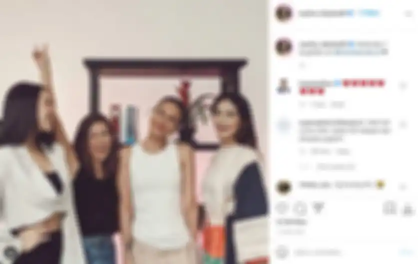 Sophia Latjuba, Luna Maya dan Anya Geraldine 