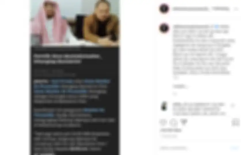 Nikita Mirzani menanggapi penagkapan Ustaz Maaher.