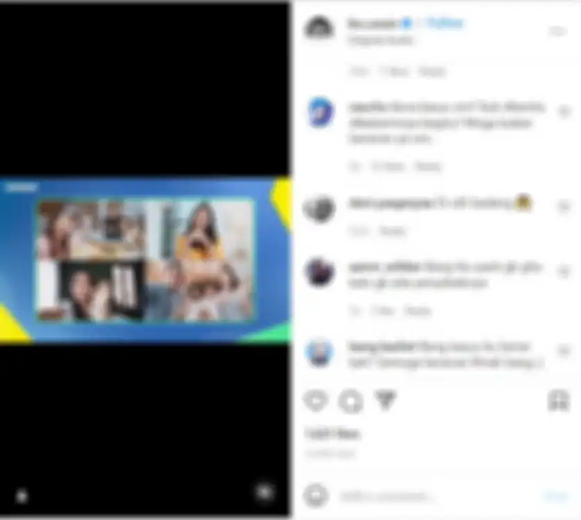Unggahan Iko Uwais yang diserbu pertanyaan netizen.