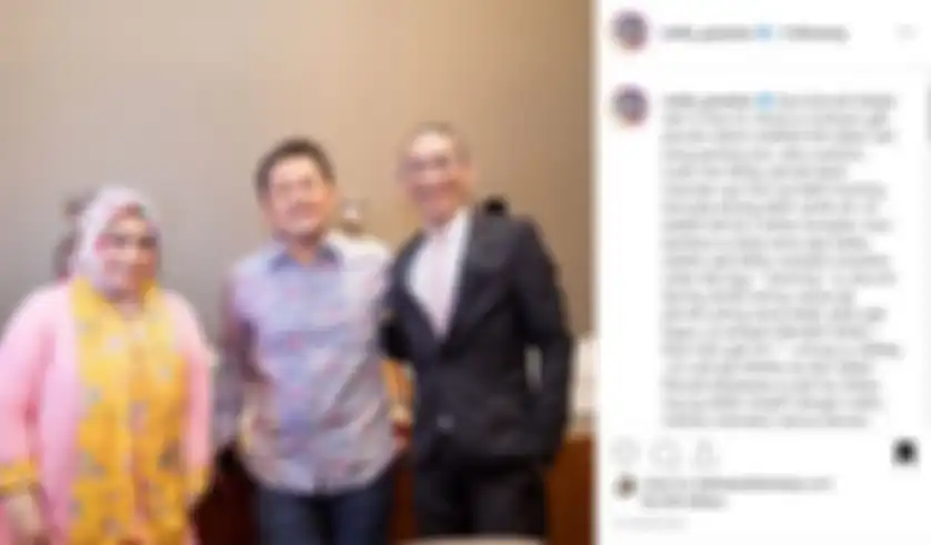 Melly Goeslaw dan Hanung Bramantyo
