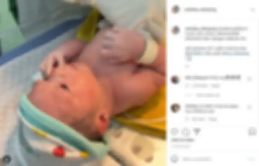 Anak pertama Dinda Hauw dan Rey Mbyanag, Arshakalif Muhammad Mbayang