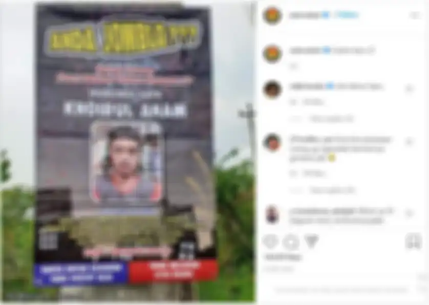 Unggahan viral khairul Anam