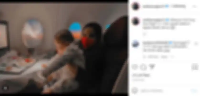 Zaskia Sungkar bawa Ukkasya terbang naik pesawat ke Belanda