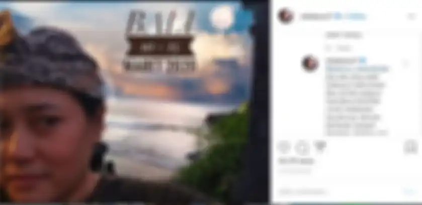 Unggahan Mbak You yang disenggol oleh netter