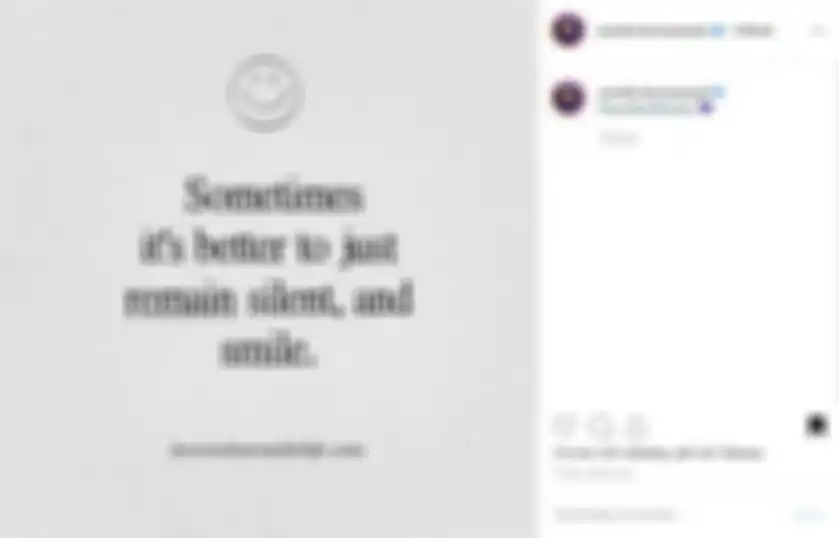 Postingan Aurel Hermansyah yang senada dengan unggahan mantan istri Raul Lemos, Shechah Sagran.