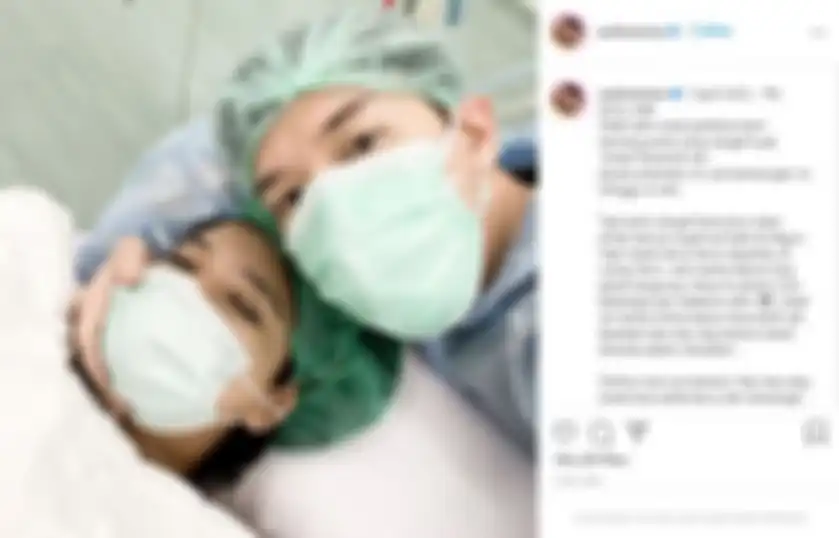 Audi Marissa melahirkan anak pertama