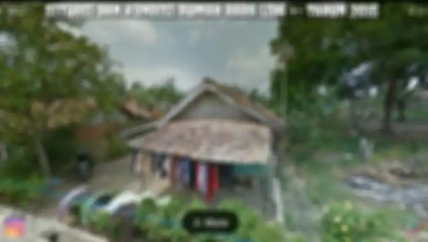 Ini penampakan rumah Rara LIDA sekitar tahun 2015 lalu.