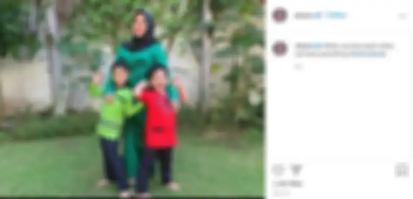 Unggahan Sherrin Tharia tentang anak-anaknya