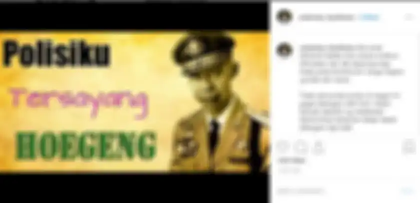 Postingan Sulaiman Hardiman di Instagram