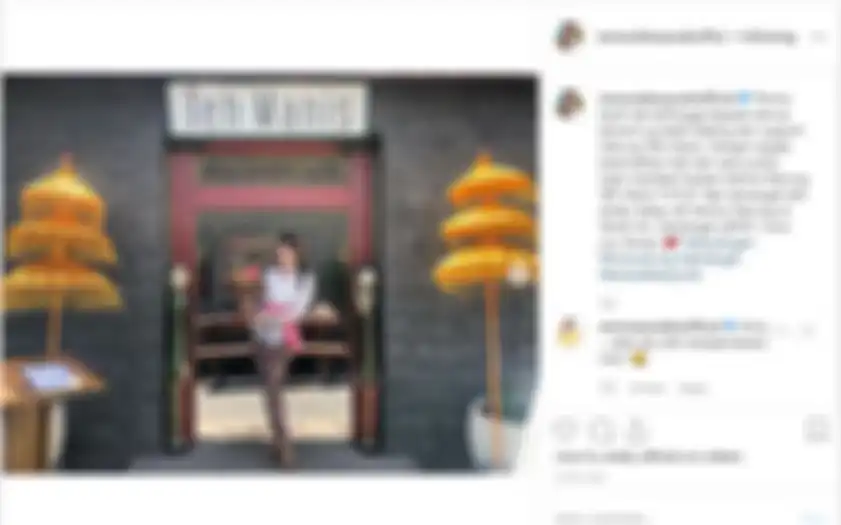 Unggahan Tamara Bleszynski terkait warung makannya yang tutup.