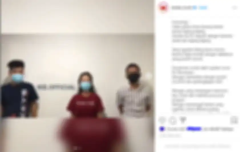 Para pelaku prank di RSUD Tenriawaru, Sulawesi Selatan minta maaf.