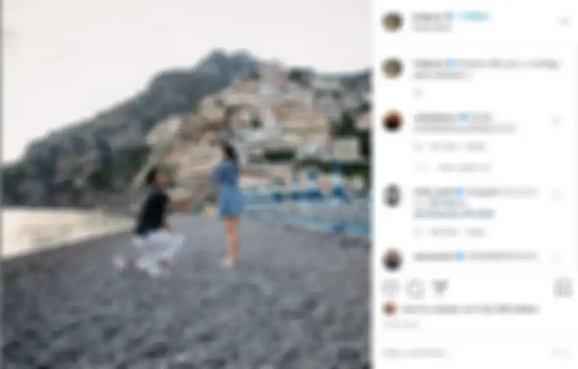 Momen Romantis Indra Priawan melamar Nikita Willy
