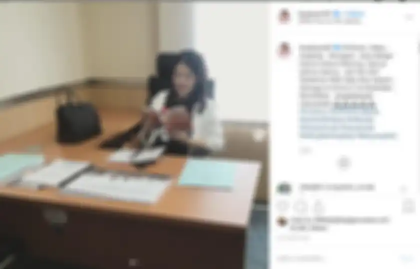 Ruang kerja Tina Toon di hari pertama jadi anggota dewan.