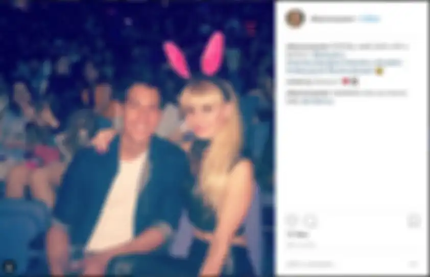 Richard dan Ailey saat menonton konser Katy Perry di Bangkok
