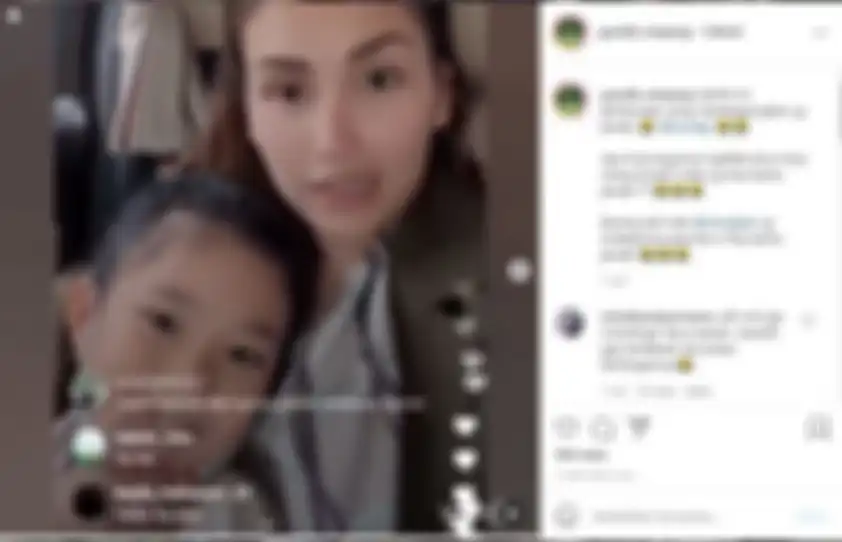 Video Ayu Ting Ting sebut Bilqis seperti orang Korea.