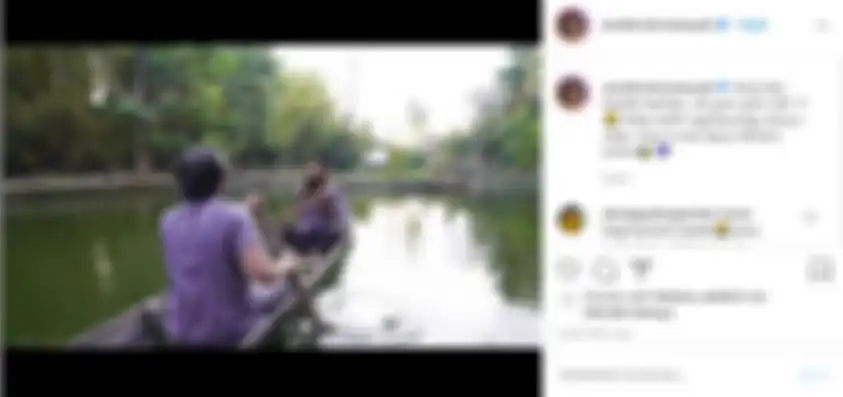 Aurel Hermansyah pamer foto naik kapal bareng Atta Halilintar sambil singgung soal orang halu 