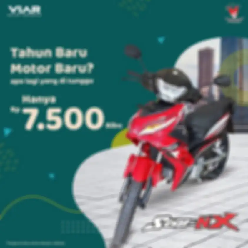 Promo Viar Star NX hanya Rp 7,5 juta untuk wilayah Jabodetabek