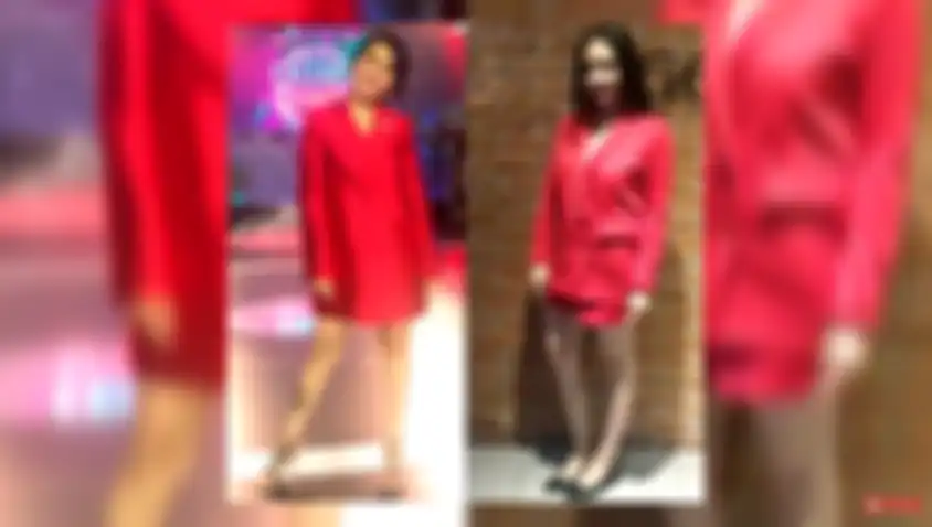 Baju Nagita Slavina disebut kembaran dengan Ayu Ting Ting