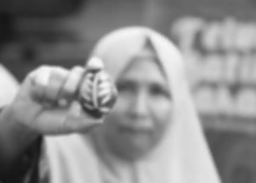 Telur asin dengan motif batik.