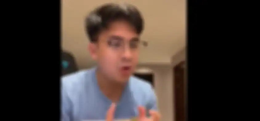 Jerome Polin lagi akting jadi Geez