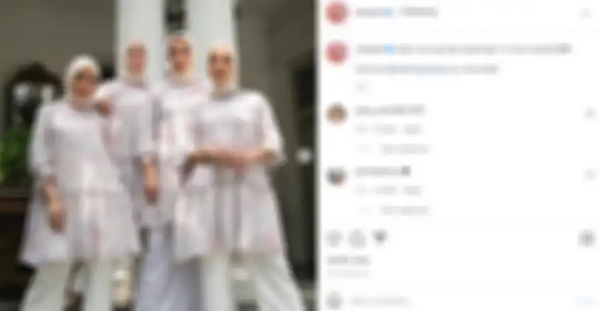 Citra Kirana dan tiga kakak perempuannya