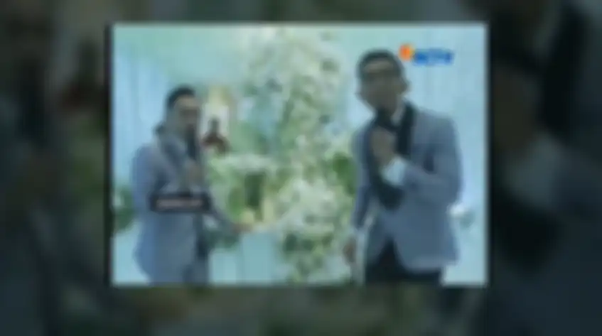 Ruben Onsu dan Indra Herlambang terkejut dengan bunga yang jadi dekorasi dinner Syahrini