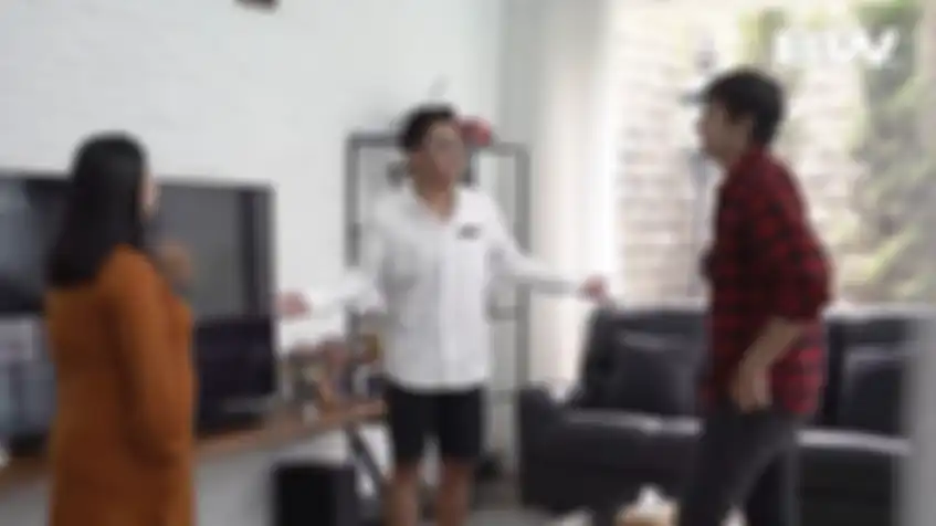 Boy William saat mengunjungi rumah Felicya ANgelista dan Caesar Hito