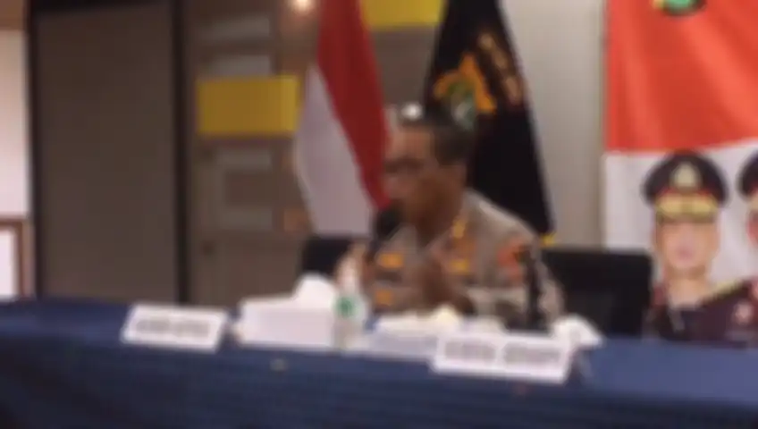 Kabid Humas Polda Metro Jaya, Yusri Yunus dalam konferensi pers di Polda Metro Jaya, Kamis (19/11/2020).