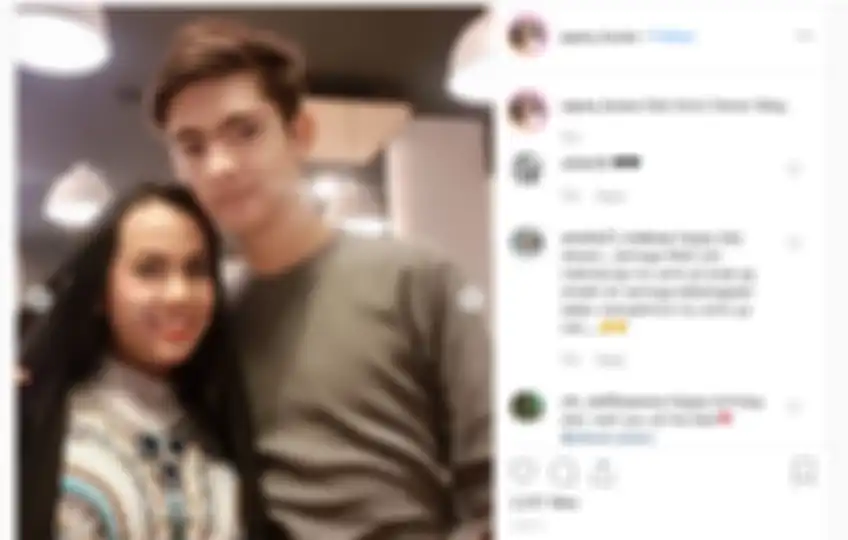 Kakak Steffi Zamora, Steven Alvero bareng sang Mama