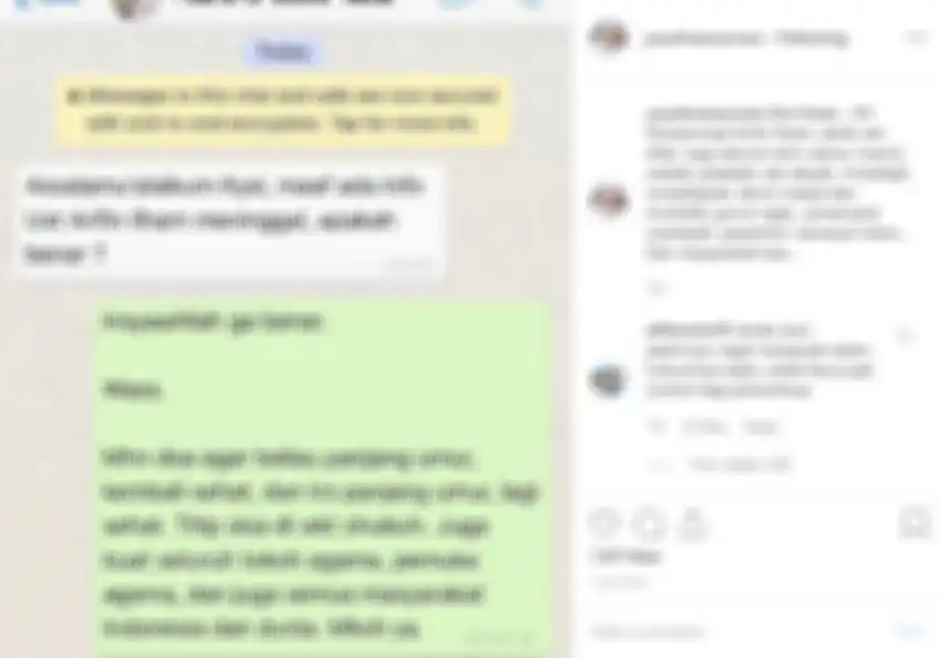 Ustaz Yusuf Mansur membantah kabar soal Ustaz Arifin Ilham