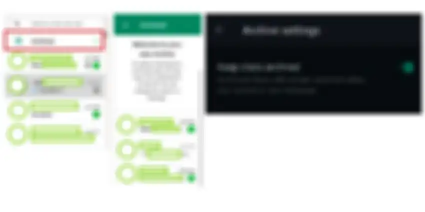 Fitur Arsip versi baru memungkinkan pengguna menyembunyikan chat yang tidak akan kembali ke beranda meskipun ada pesan baru yang masuk.