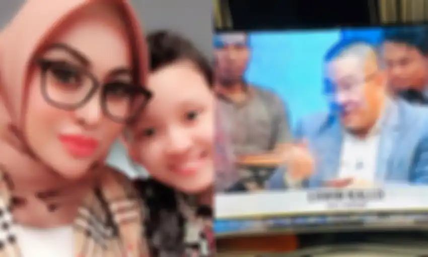 Sumarni Kamaruddin bersama putrinya _ Erwin Kallo (suaminya)