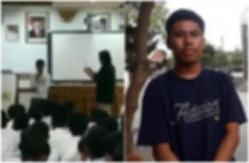 Febrian Firmansyah Siswa SMAN 4 Jakarta Pusat yang bisa menirukan suara Presiden Jokowi