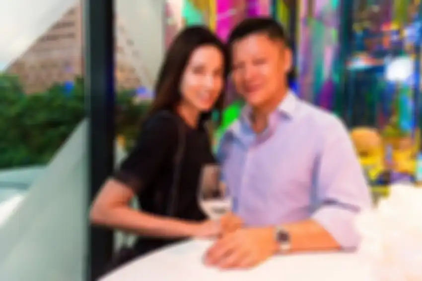 Michelle Saram dan Ajai Lauw-Zecha