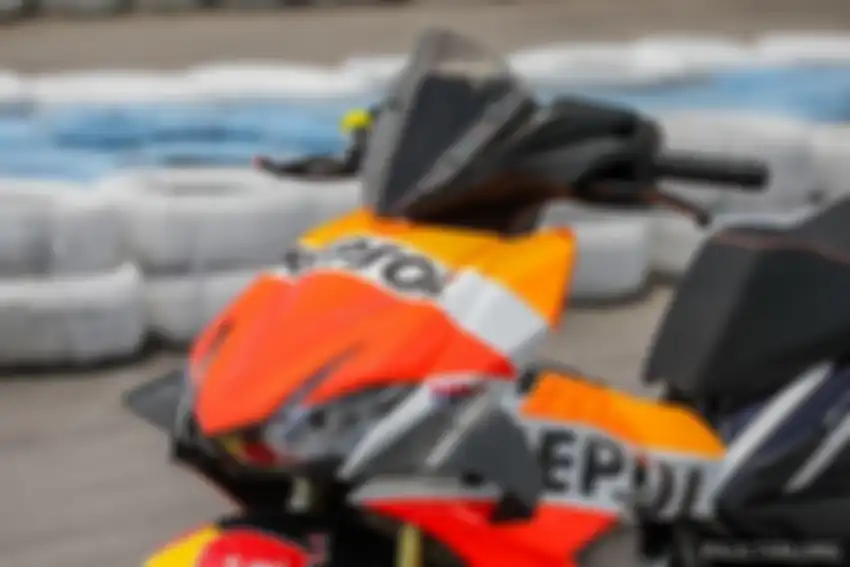 Tersemat winglet bikin mirip motor MotoGP RC213V