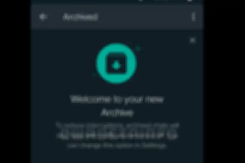 Fitur Arsip WhatsApp yang diperbarui.