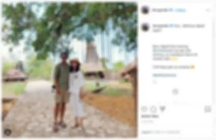 unggahan Ibnu Jamil saat liburan bareng Ririn Ekawati.