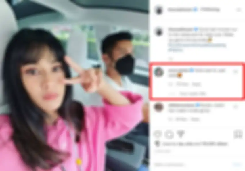 Unggahan Dian Sastro yang dikomentari Arya Saloka