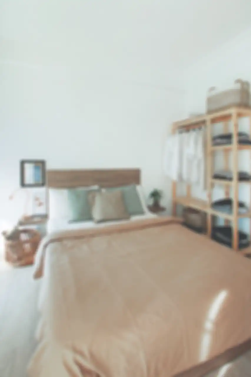 Apartemen 24 m2 Hemat dengan Furnitur Buatan Sendiri 