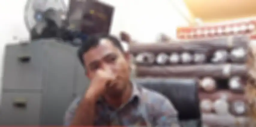 Ayah Bibi Andriansyah, Faisal, saat diwawancara soal Doddy Soedrajat