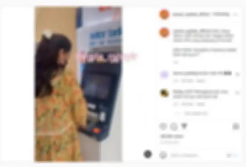 Nagita Slavina dapat hadiah mesin ATM di rumahnya.