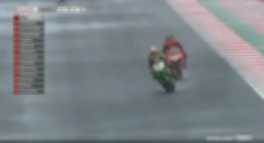 Para pembalap WSBK Indonesia 2021 yang berlangsung di Sirkuit Mandalika.