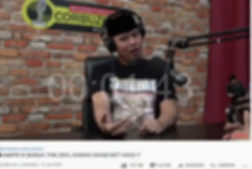 Ahmad Dhani saat jadi bintang tamu podcast Deddy Corbuzier