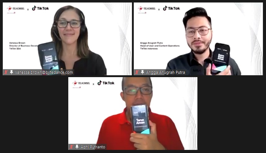TikTok kolaborasi dengan Telkomsel dengan menghadirkan paket unlimited Rp 3 RIbuan.
