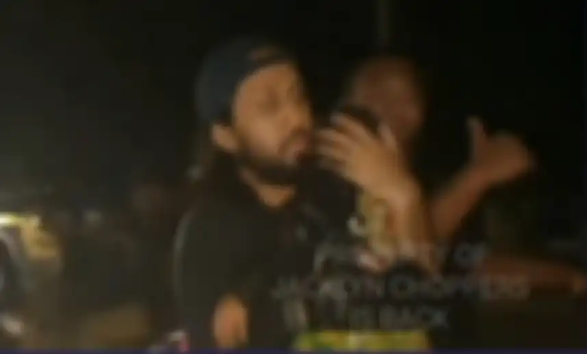 Bayi A, anak bos ayam goreng Bekasi saat diselamatkan polisi.