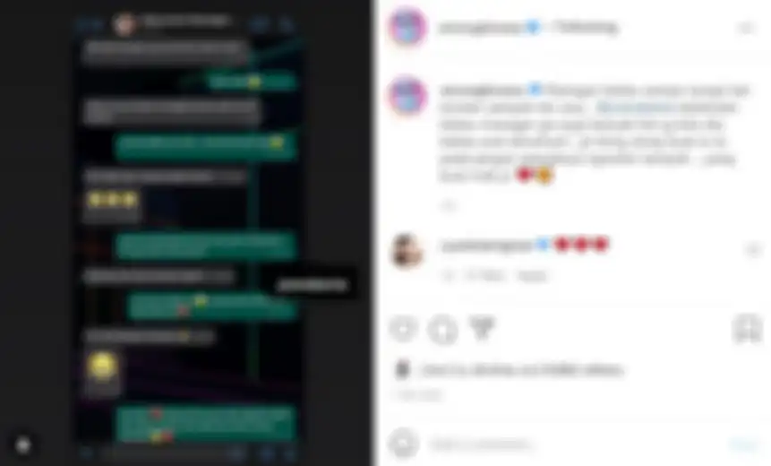 Postingan Wirang Birawa yang dicurhati manager Vanessa Angel