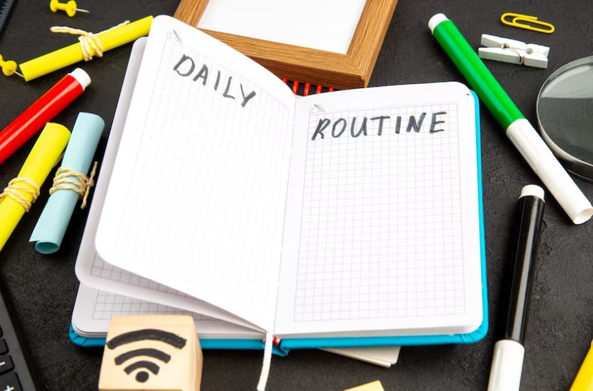 Ilustrasi daily planner
