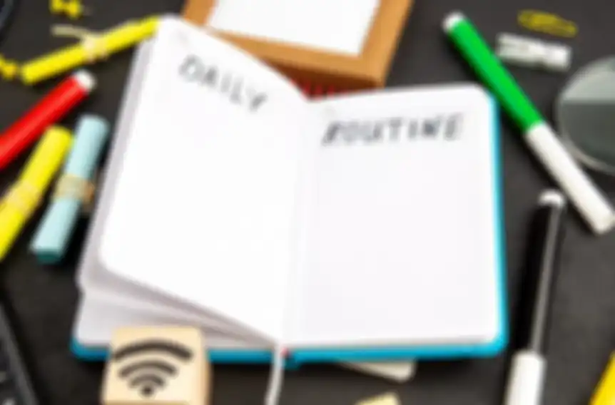 Ilustrasi daily planner